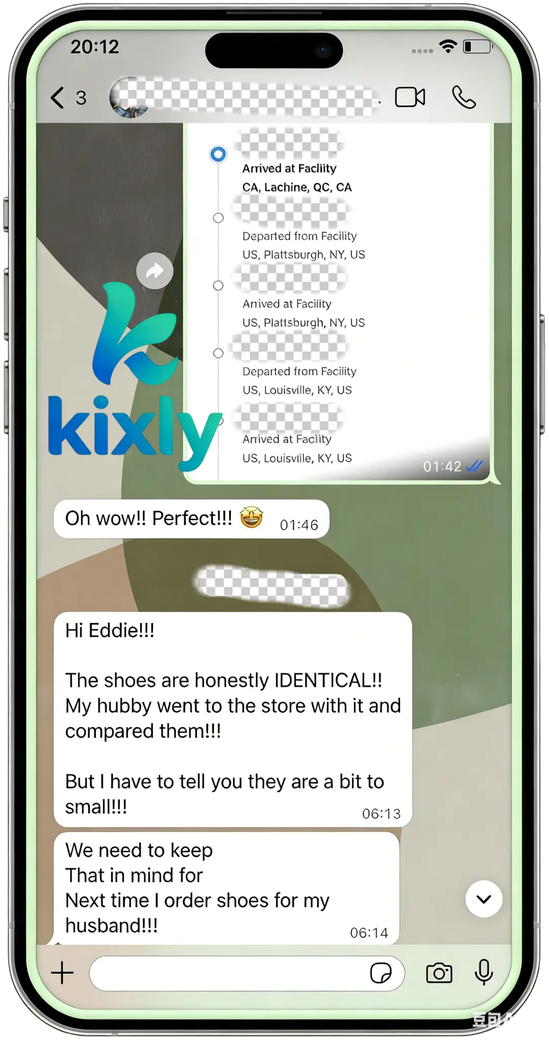 Seller-provided feedback screenshot 18. Open to read the original.